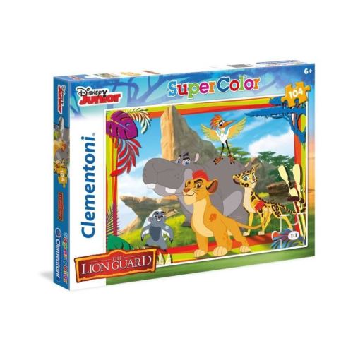 LE ROI LION Puzzle 104 pieces - 48 X 33 cm