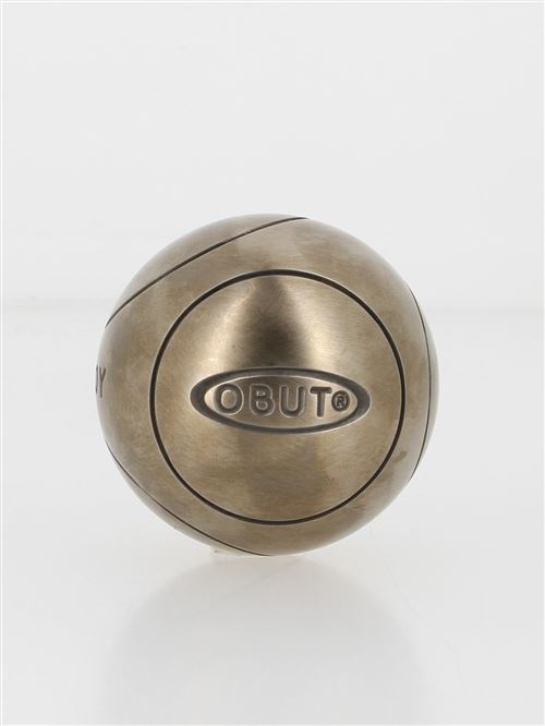 Boules de pétanque Obut Match it inox 73mm mÉta Argent métalisé