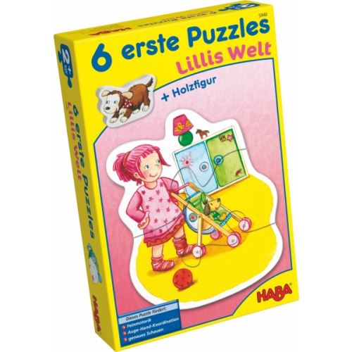 6 premiers puzzles le monde de lilli - haba