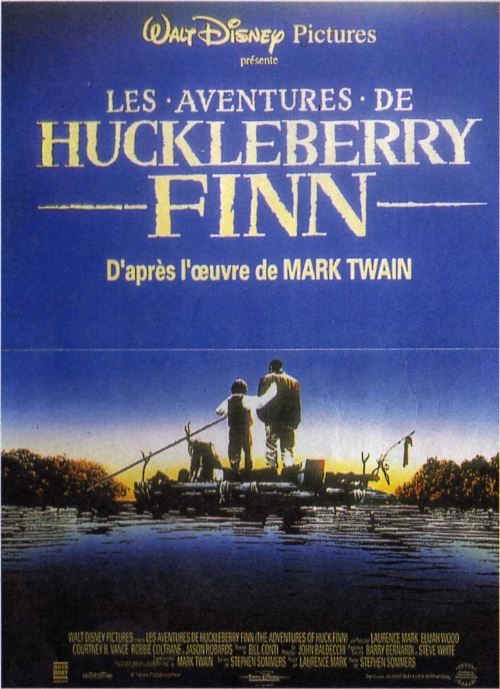 Les Aventures de Huckleberry Finn AFFICHE CINEMA ORIGINALE