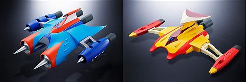 Maquette Soul of Chogokin GX - Goldorak GX76x2 - Vénusiak et Fossoirak