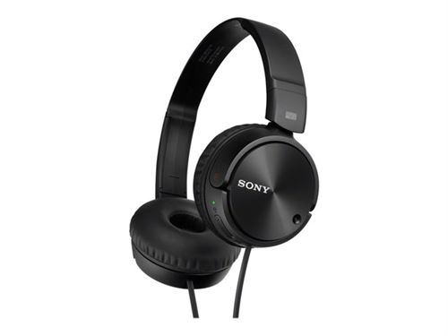 Sony MDR-ZX110NC - ZX Series - écouteurs - circum-aural - filaire - Suppresseur de bruit actif - jack 3,5mm
