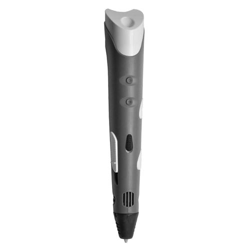 (Gris) Stylo d'impression 3D Generation - Puzzle pour enfants bricolage Graffiti Pen (Règlement européen)