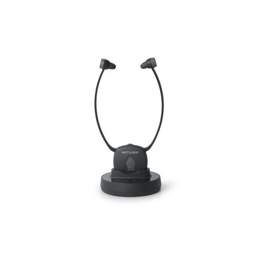 Muse M-280 CTV - Koptelefoon met micro - onder de kin - 2,4 GHz - draadloos