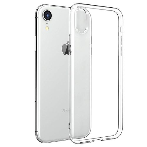 Coque Iphone XR Silicone Blanc + Verre trempé Tikawi [Gel Souple] [Haute  Protection] [Anti-Rayure] [Fine et légère] - Cdiscount Téléphonie