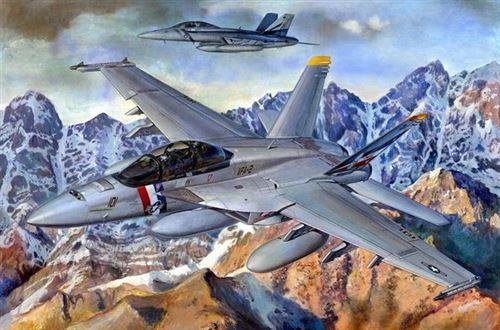 Trumpeter Maquette F/A-18F Super Hornet 1/32 - Image 3