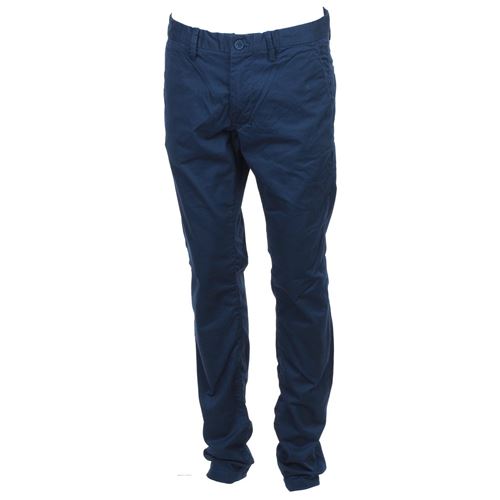 Pantalon Teddy smith Chino slim indigo pant Bleu taille : 32 réf : 29153