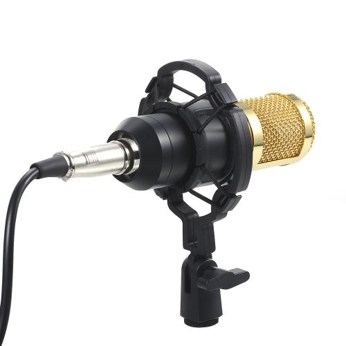 Microphone à Condensateur Kit, BM-800 Micro Studio Streaming