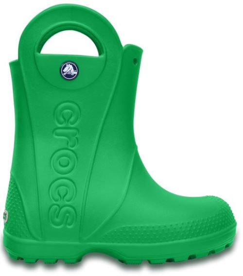 Crocs Enfants Handle It Rain Boot Wellies en Grass Vert 12803 3E8