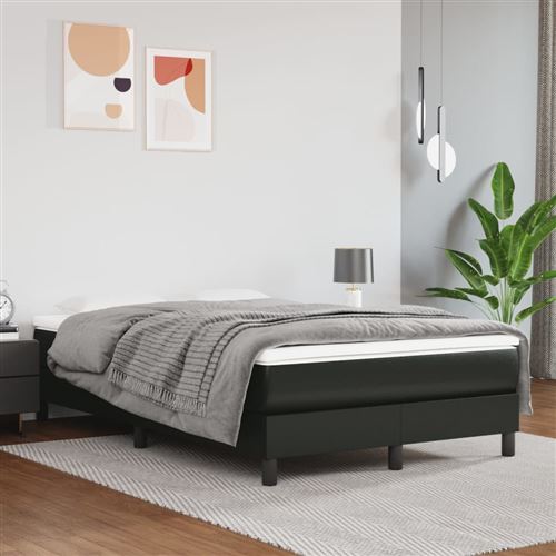 Non Communiqué Noir Vidaxl Matelas De Lit À Ressorts Ensachés 120X200x20cm Similicuir347762