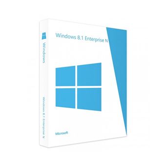 Microsoft Windows 8.1 Entreprise N (Enterprise N) - Clé licence à télécharger - 1