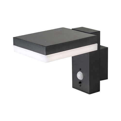 V-TAC VT-1147 10402 Applique solaire 5.5 W blanc chaud noir