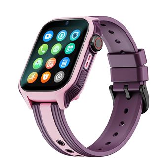 Montre Connectée Enfant Étanche Avec Appel Vidéo GPS Et Notification Purple YONIS - 1