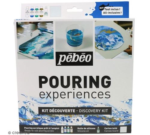 Kit Découverte Peinture - Pouring - 6 Pcs