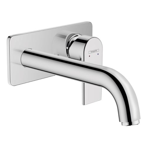 Hansgrohe Mitigeur Lavabo Encastré Mural Vernis Shape, Ecosmart Chromé - Image 2