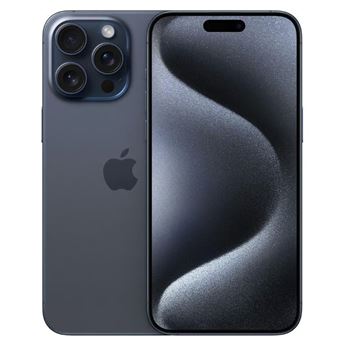 Apple iPhone 15 Pro Max 6,7" 256 Go Titane bleu Reconditionné avec Batterie neuve - 1