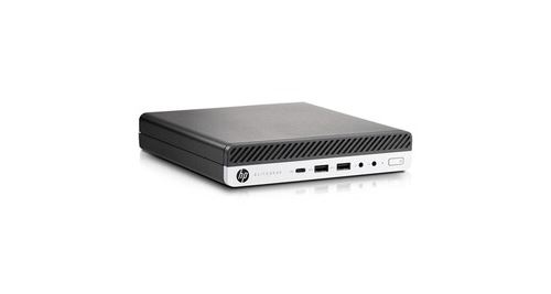 Ordinateur De Bureau - Ordinateur De Bureau HP Elitedesk 800 G3 Dm - 8Go - SSD 500Go Argent / Noir