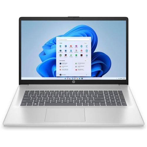 PC Portable 17-cn0027nf - Windows 11 - 17,3 HD+ - Celeron N4120 - RAM 8Go - Stockage 256Go SSD - AZERTY