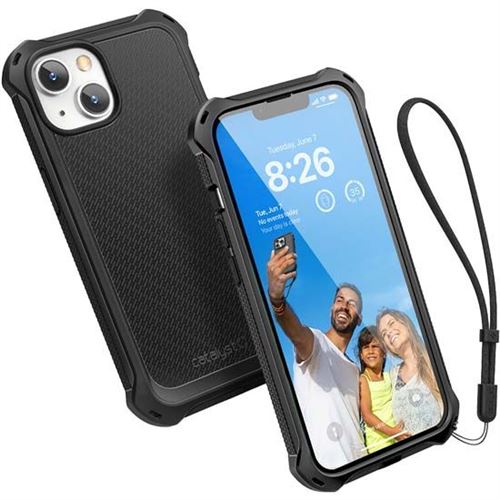 Coque de Protection pour iPhone 14 Crux MagSafe Catalyst Noir