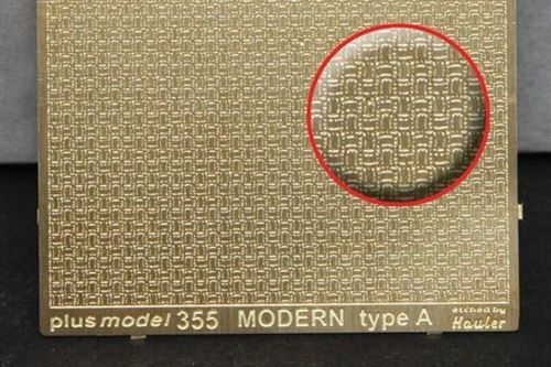 Engraved Plate - Modern A Type - 1:35e - Plus Model