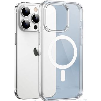 Coque et étui téléphone mobile CABLING ® Coque magnétique pour iPhone 13  6,1 avec MagSafe recharge sans fil, antichoc, transparent, anti-rayures