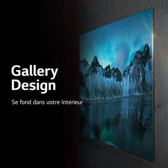 TV LG OLED evo G2 | Gallery Edition | 2022 | 65'' (164 cm) | UHD | Processeur α9 Gen5 AI