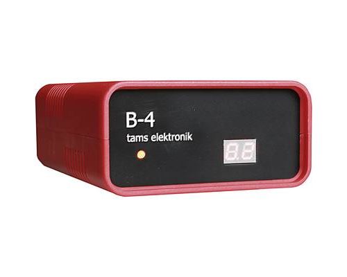 TAMS Elektronik 40-19417-01-C Booster B-4 mit Display Booster-Link DCC, mfx, MM