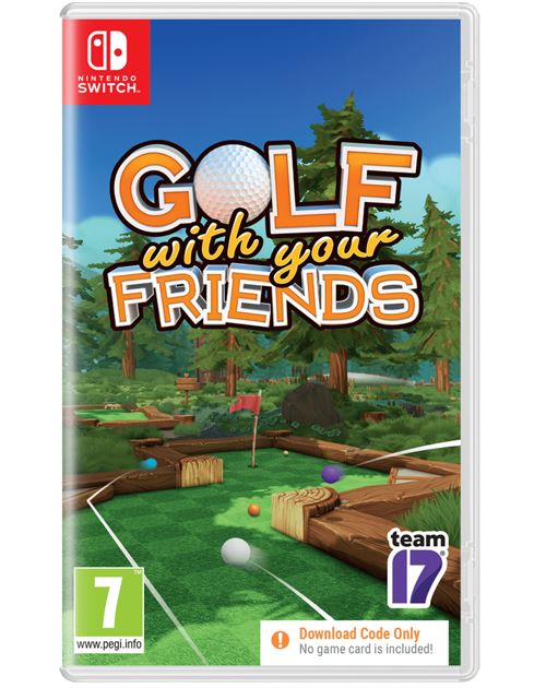 Golf With Your Friends Nintendo SWITCH (Code de téléchargement) (code dans la boite)