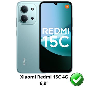 Pack PROTECTION Xiaomi Redmi 6A : 2 Films Verre Trempé + Coque - Marque Novago - Neuf