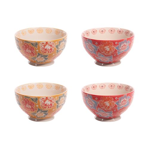 Table Passion - Coffret de 4 bols Zephyr - 14 cm - Grès - Image 4