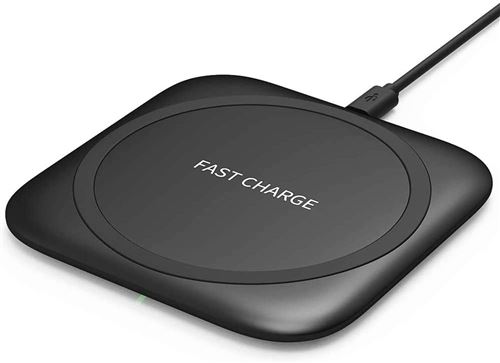 Chargeur Induction, 10W Chargeur sans Fil à Induction Rapide Charger Pad(Noir)-Chronus