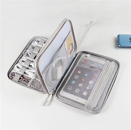 Sacoche de rangement multifonctionnelle pour gadgets numériques, sac de  rangement pour écouteurs, clé USB, stylo, câble de données, fournitures de