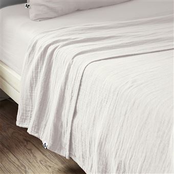 Drap Plat 270x300cm Gaze de Coton Chantilly - OUREA - ALTOBUY - 1