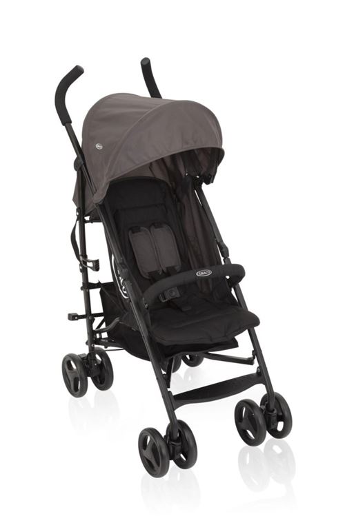 Poussette légère TraveLite Black and Grey - Image 3