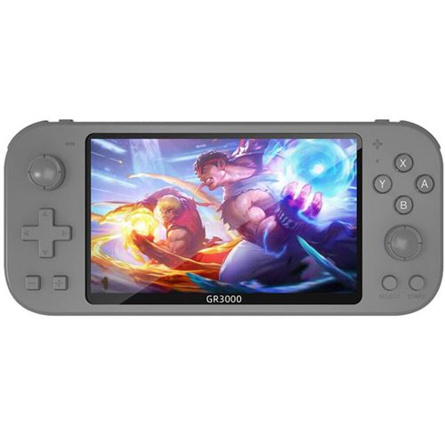 Console SZSMART gr3000 5.1 ips 12+ simulateurs 8g 3000+ jeu gris