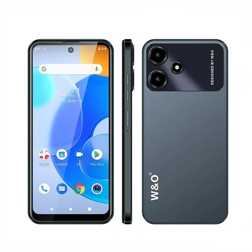 Smartphone 5.5 Pouces Android 10 3GB RAM 32GB ROM Double Caméra 4G Gris YONIS