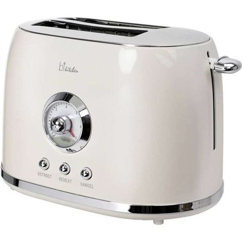 Nostalgia 200 Grille-pain blanc crème (brillant) - Bikitchen