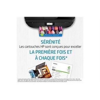 HP 912XL Pack de 4 Cartouches d'Encre Noire, Cyan, Magenta, Jaune