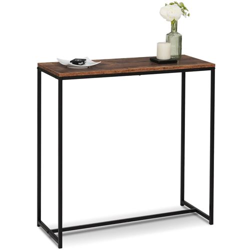 Non Communiqué Multicolore Console Dayton Plateau Effet Vieilli Design Industriel