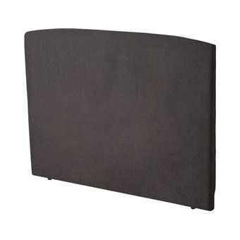 EPEDA Tête de lit Galbe 160cm tissé gris fumé