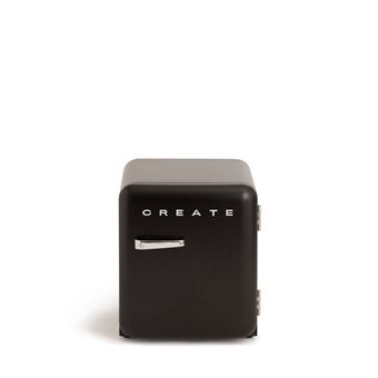 FRIDGE RETRO 48L - Réfrigérateur rétro - Noir - 1