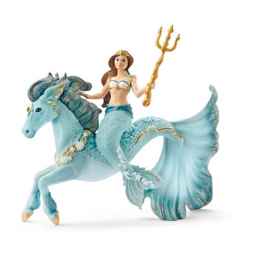 Non Communiqué Sirene Eyela Sur Cheval De Mer - 70594