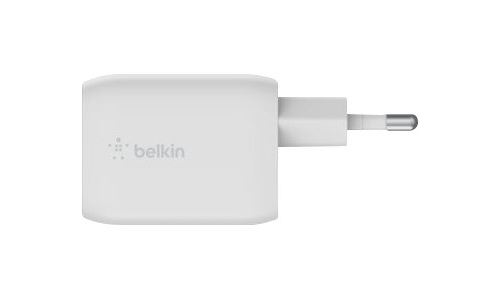Adaptateur secteur Belkin Boost Charge Pro WCH013vfWH GaN avec PPS