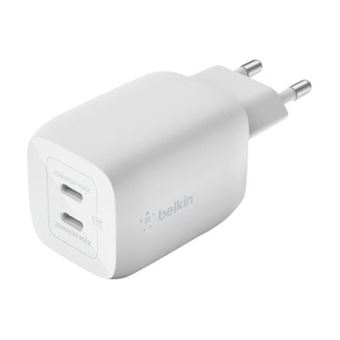 Adaptateur secteur Belkin Boost Charge Pro WCH013vfWH GaN avec PPS 65 Watt Blanc