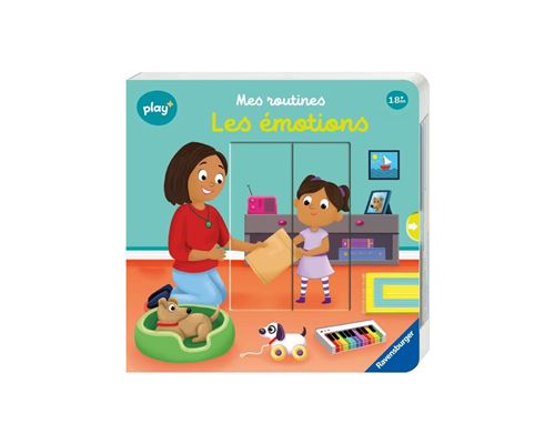 Ravensburger Play   Mes Routines  Les Émotions  Livre  Premier Âge  Bébé