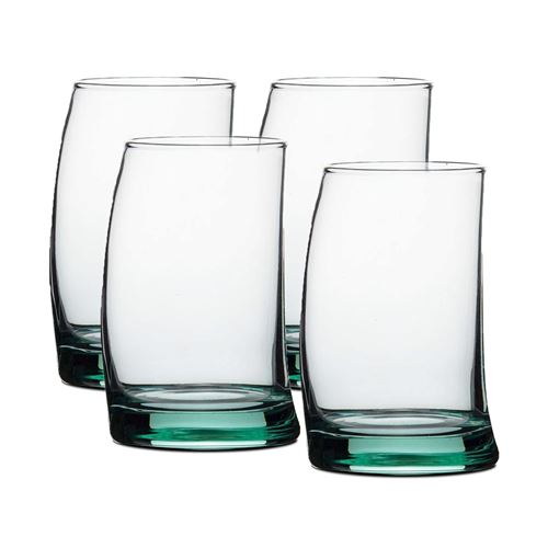 Lot de 4 verre à liqueur, verre dégustation, gobelets à boisson en verre, capacité 39 cl - JUANIO -