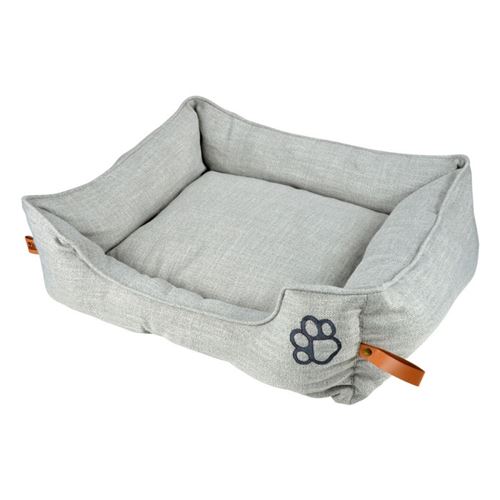 Comparer les prix de Panier Rectangle Chien & Chat City 75cm Gris Clair