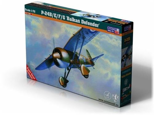 P-24 B/e/f/g Balkan Defender - 1:72e - Mistercraft
