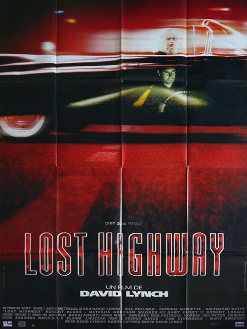 Affiche de Cinéma Originale - Lost Highway - 1997 - David Lynch Bill Pullman - 120x160cm