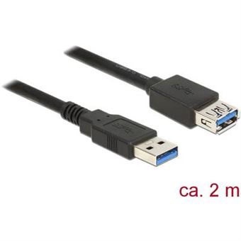 Renkforce Câble USB USB 2.0 USB-A mâle, USB-A femelle 0.25 m noir